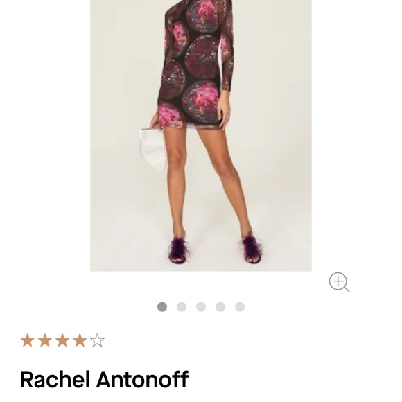 Rachel Antonoff  disco ball dress size medium 🪩 💃🏻 - Picture 3 of 9